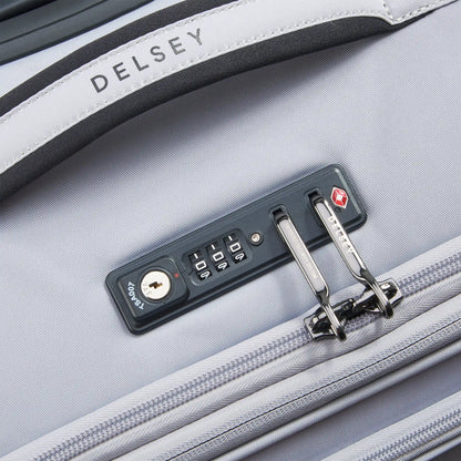 Delsey CRUISE 3.0 - Softside Carry-On Plus Expandable Spinner - Platinum