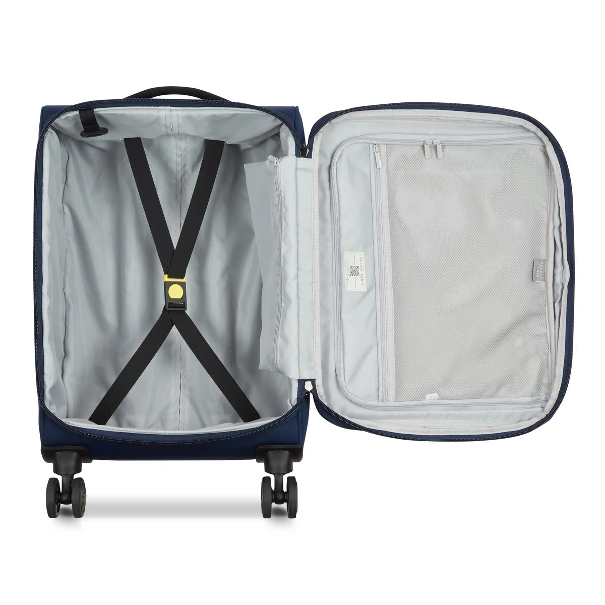 Delsey CRUISE 3.0 - Softside Carry-On Plus Expandable Spinner - Deep Sea Navy