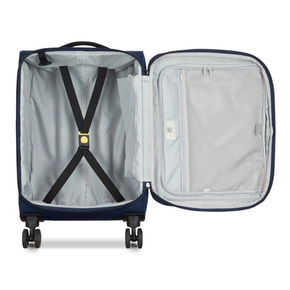Delsey CRUISE 3.0 - Softside Carry-On Plus Expandable Spinner - Deep Sea Navy