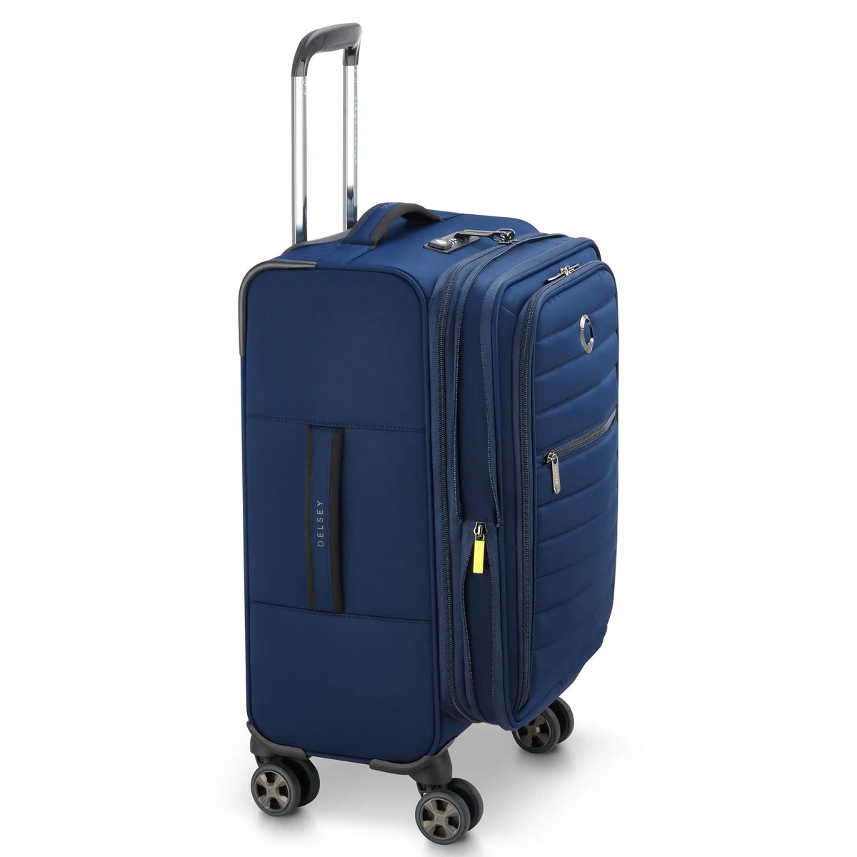 Delsey CRUISE 3.0 - Softside Carry-On Plus Expandable Spinner - Deep Sea Navy