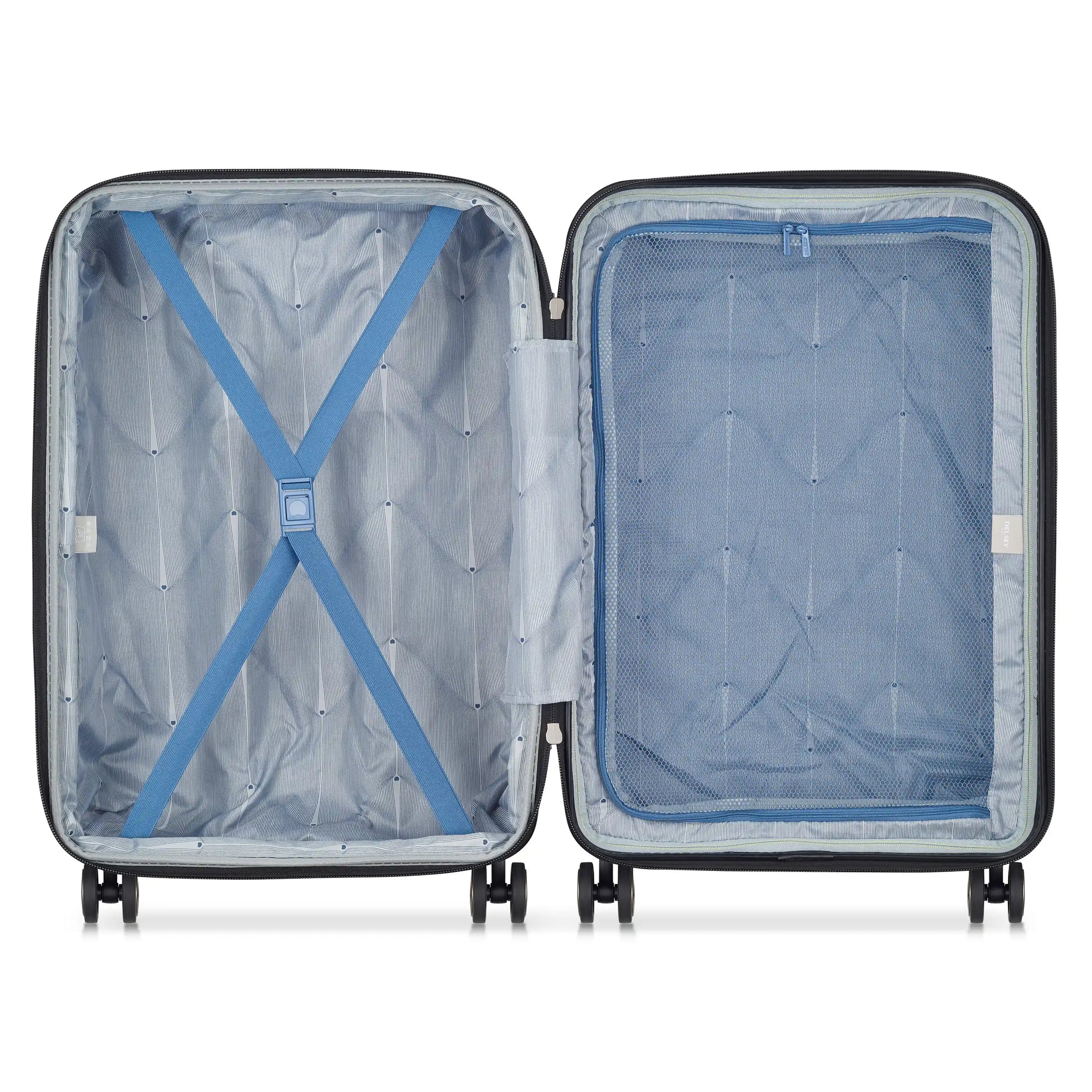 Delsey Cruise 3.0 - Medium Expandable Spinner - Black