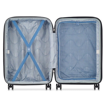 Delsey Cruise 3.0 - Medium Expandable Spinner - Black