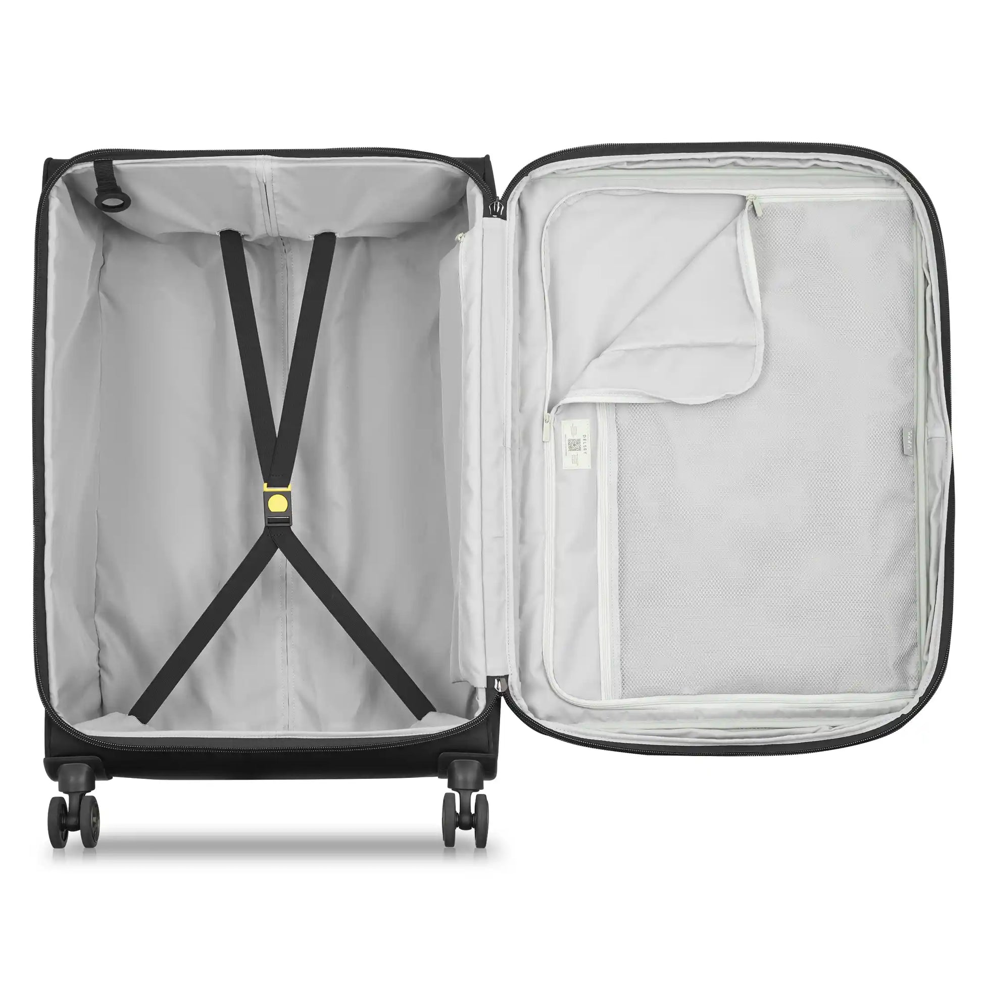 Delsey CRUISE 3.0 - Softside Large Expandable Spinner - Black