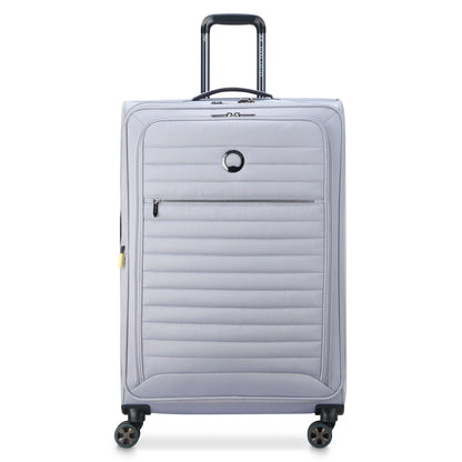 Delsey CRUISE 3.0 - Softside Large Expandable Spinner - Platinum