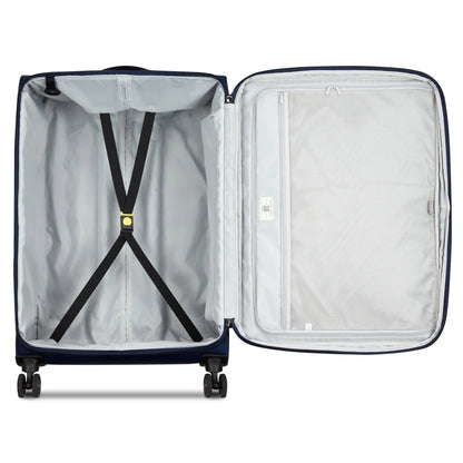 Delsey CRUISE 3.0 - Softside Large Expandable Spinner - Platinum