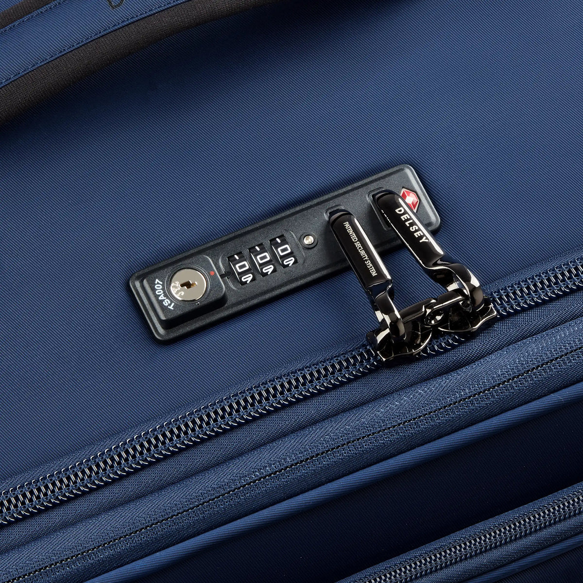 Delsey CRUISE 3.0 - Softside Large Expandable Spinner - Deep Sea Navy