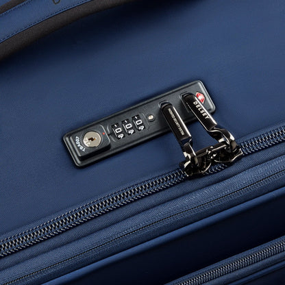Delsey CRUISE 3.0 - Softside Large Expandable Spinner - Deep Sea Navy