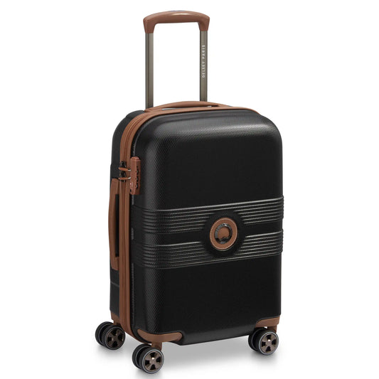 Delsey FLANERIE SE - Carry-On Spinner - Black/Brown