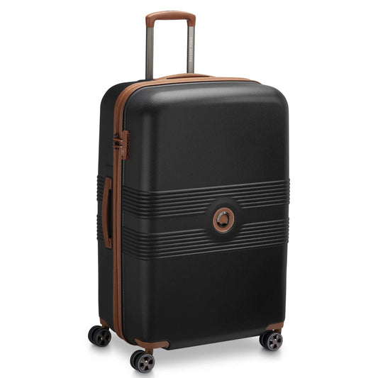 Delsey FLANERIE SE - Large Spinner - Black/Brown