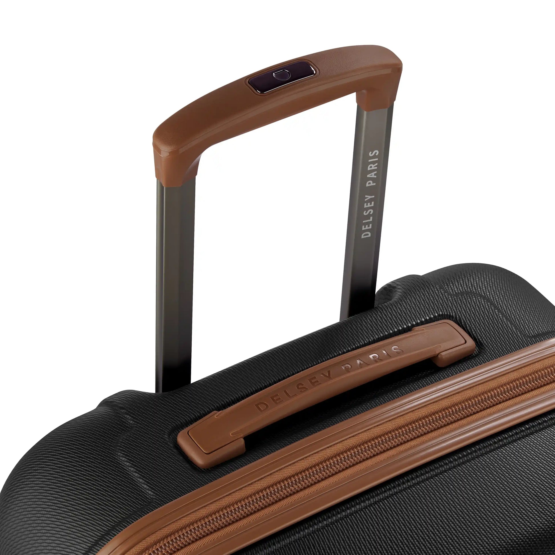 Delsey FLANERIE SE - Medium Spinner - Black/Brown