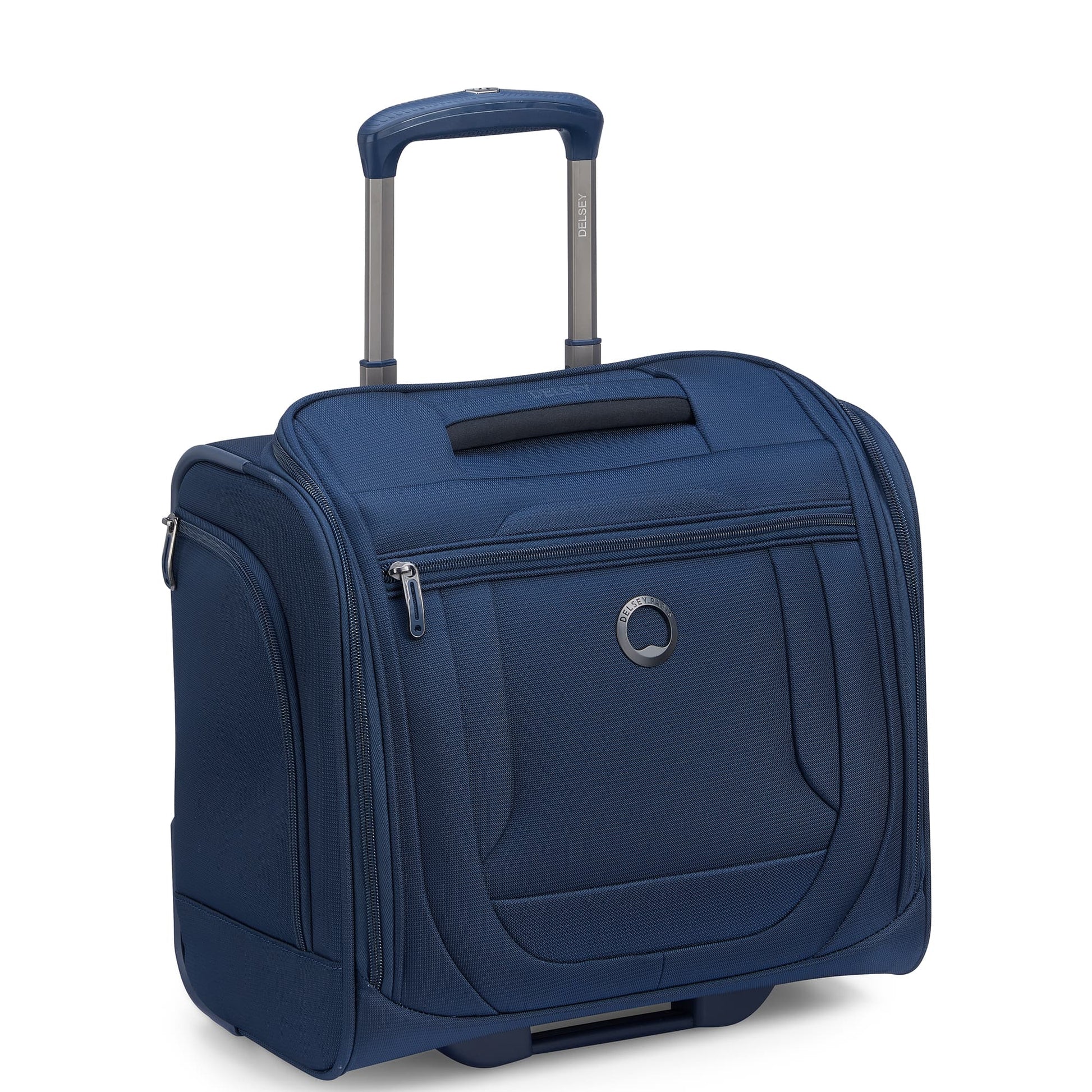 Delsey Helium DLX - Wheeled Underseater - Navy