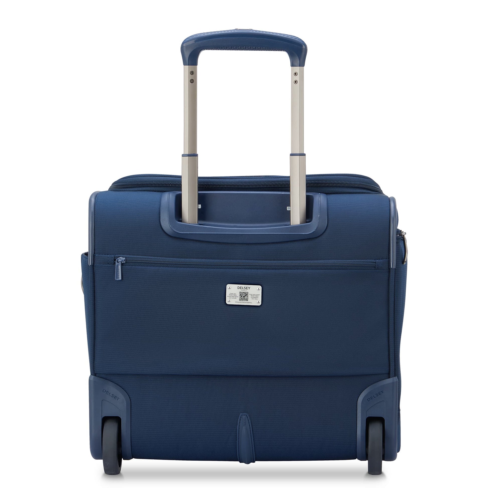 Delsey Helium DLX - Wheeled Underseater - Navy