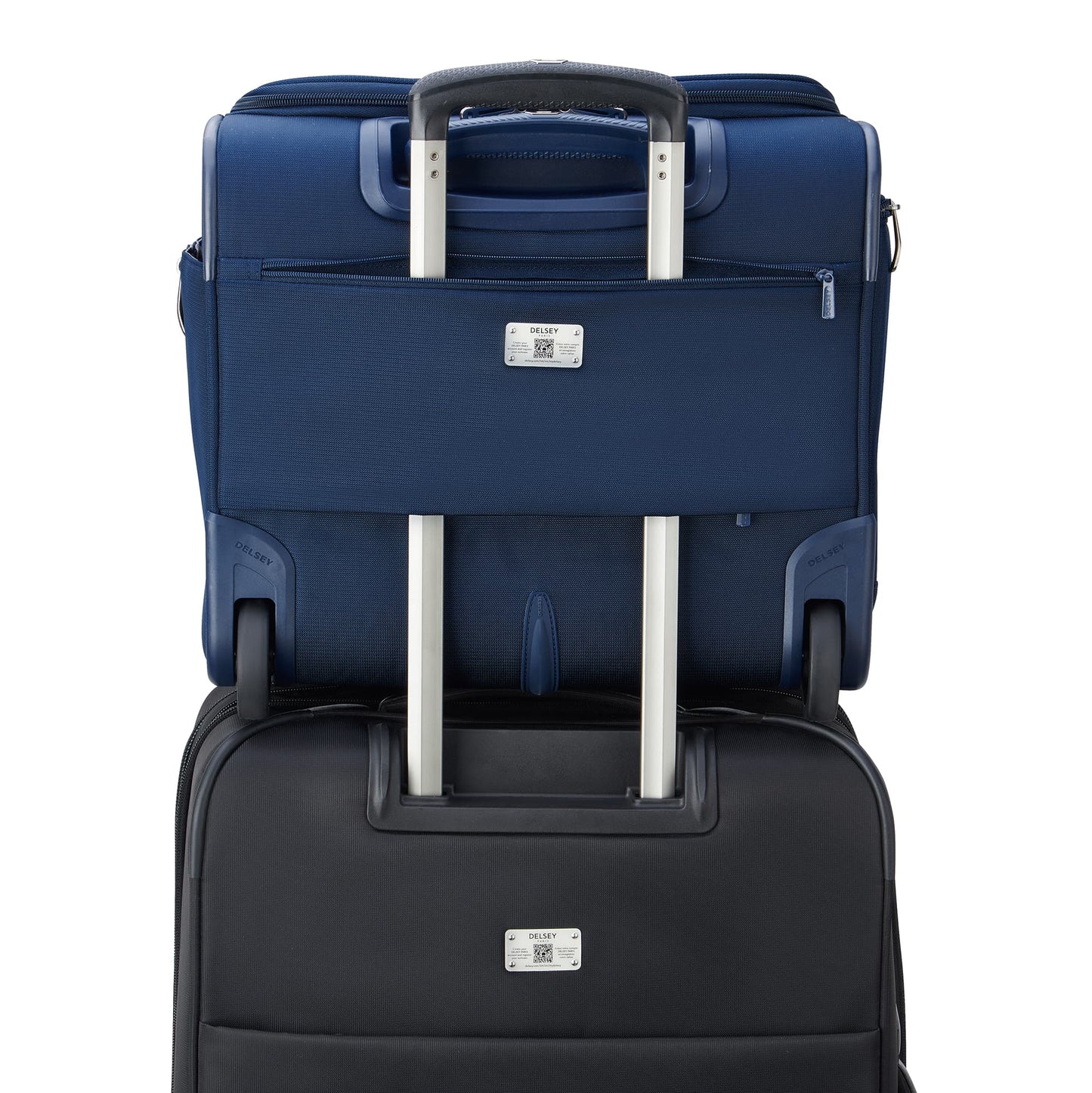Delsey Helium DLX - Wheeled Underseater - Navy