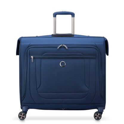 Delsey Helium DLX - Large Rolling Garment Bag - Navy
