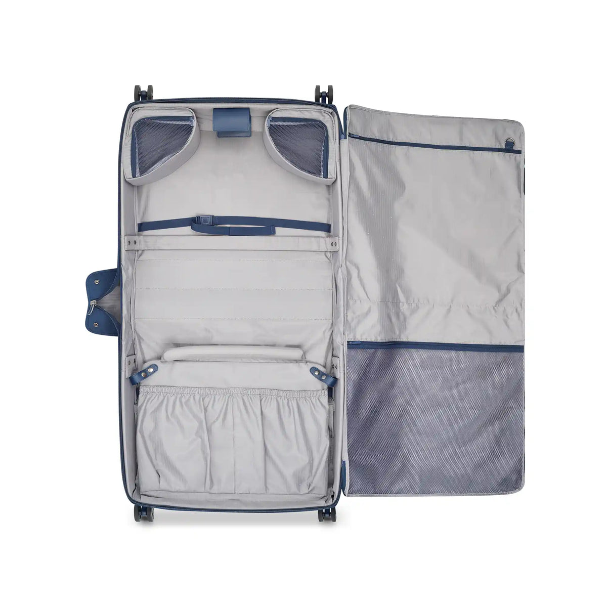 Delsey Helium DLX - Large Rolling Garment Bag - Navy