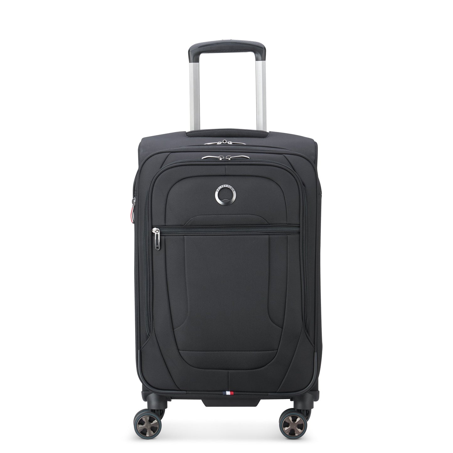 Delsey Helium DLX - Carry-On Plus Expandable Spinner - Black