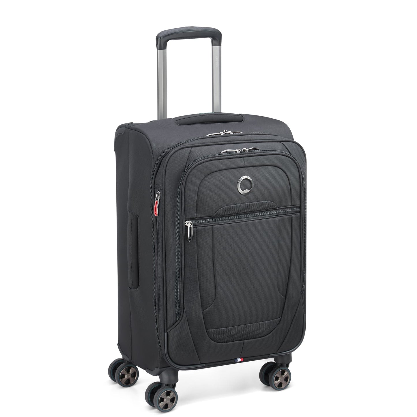 Delsey Helium DLX - Carry-On Plus Expandable Spinner - Black