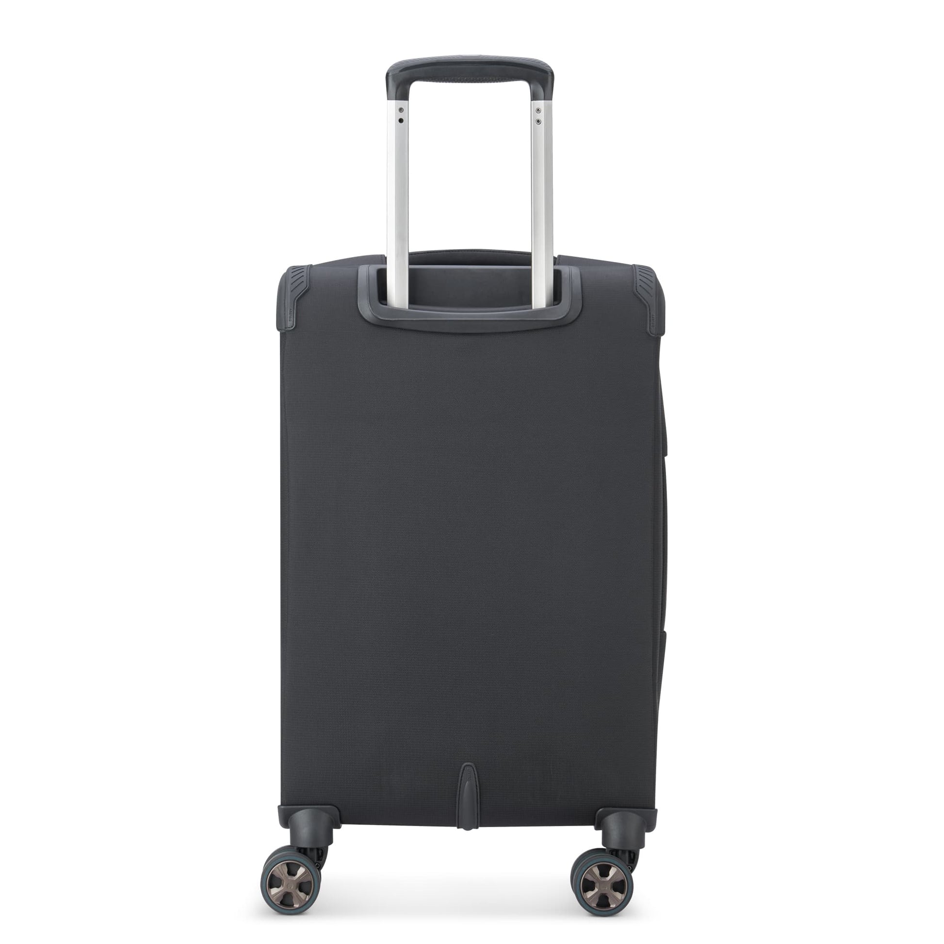 Delsey Helium DLX - Carry-On Plus Expandable Spinner - Black