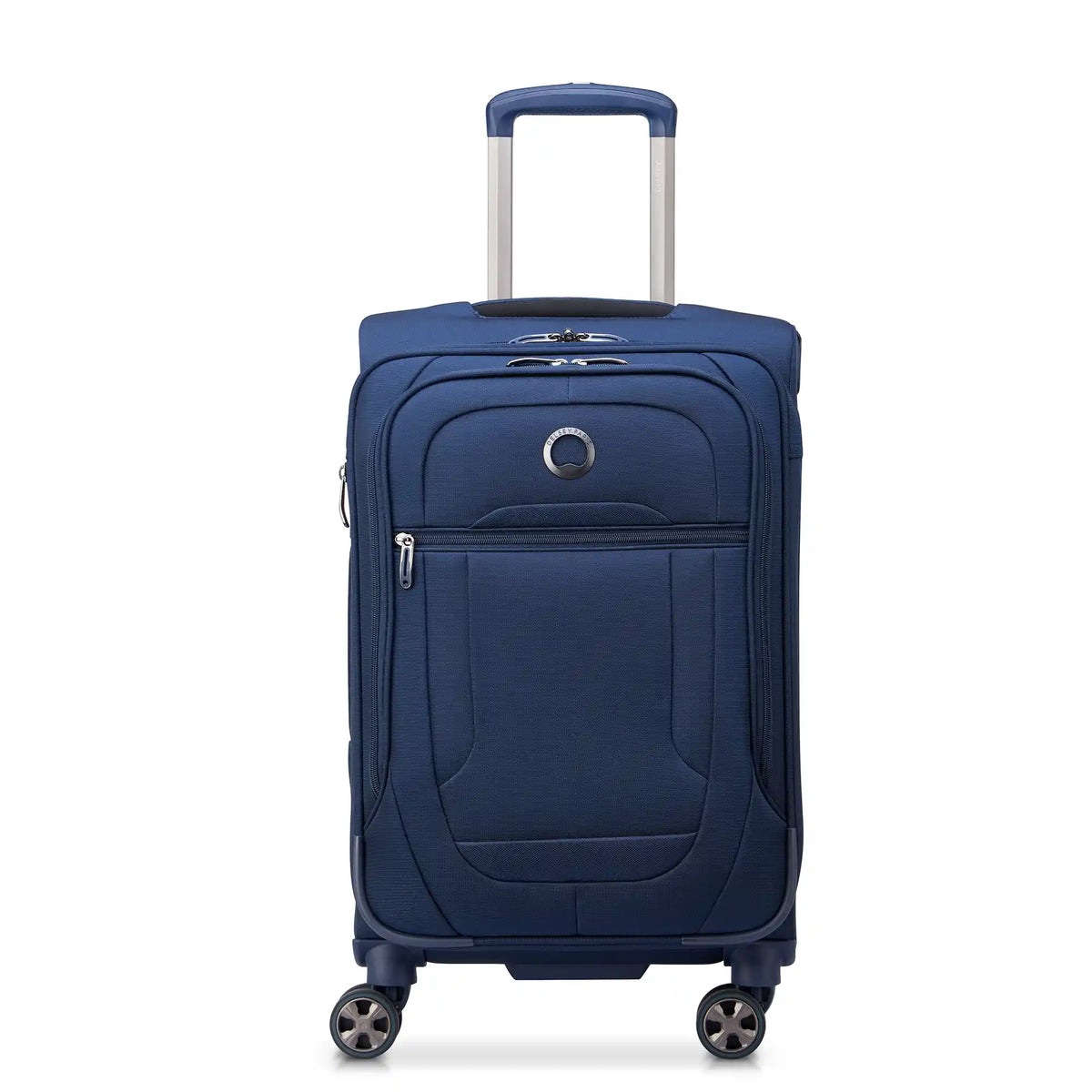 Delsey Helium DLX - Carry-On Plus Expandable Spinner - Navy