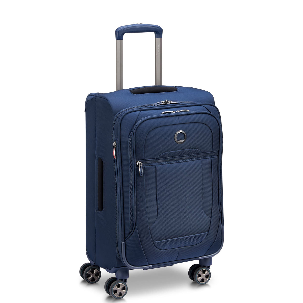 Delsey Helium DLX - Carry-On Plus Expandable Spinner - Navy