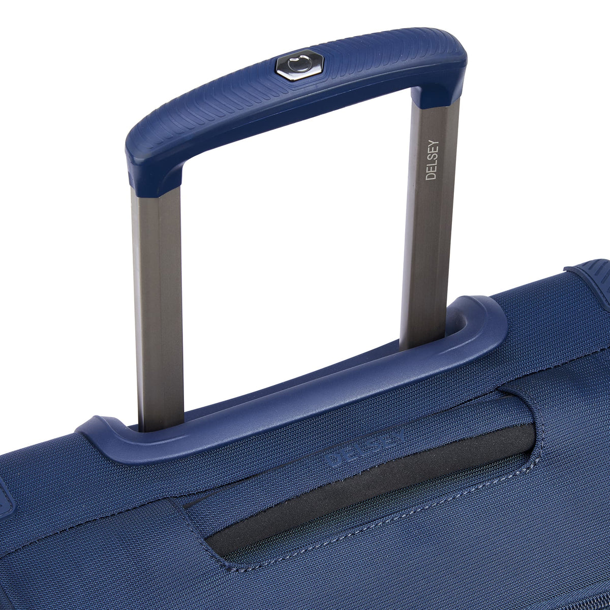 Delsey Helium DLX - Carry-On Plus Expandable Spinner - Navy