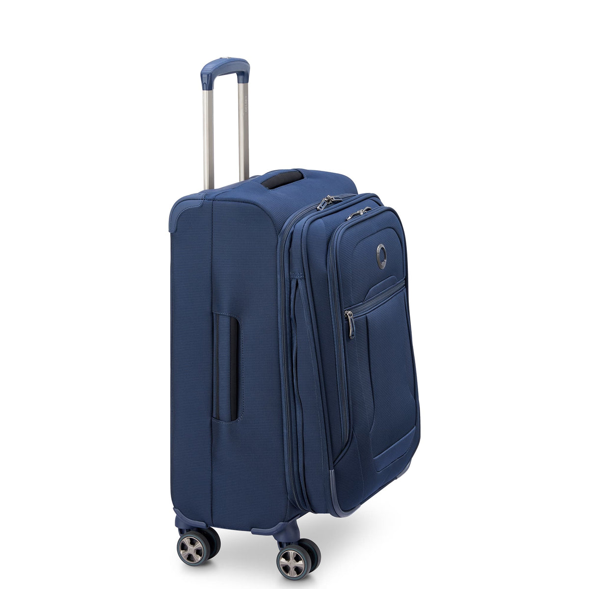 Delsey Helium DLX - Carry-On Plus Expandable Spinner - Navy