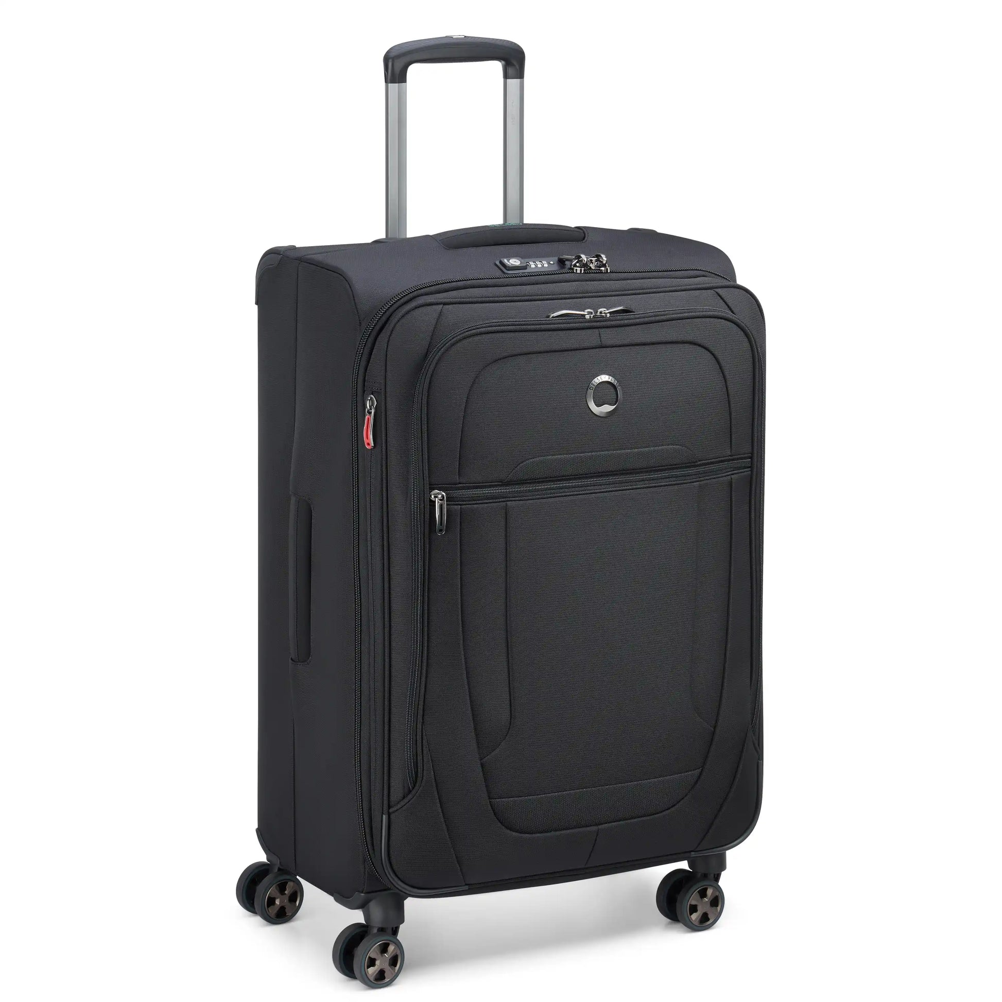 Delsey Helium DLX - Medium Expandable Spinner - Black