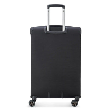 Delsey Helium DLX - Medium Expandable Spinner - Black