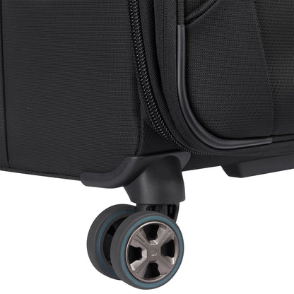 Delsey Helium DLX - Carry-On Plus Expandable Spinner - Black
