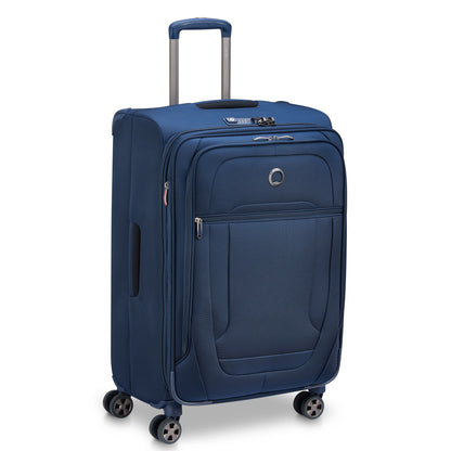 Delsey Helium DLX - Medium Expandable Spinner - Navy