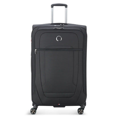 Delsey Helium DLX - Large Expandable Spinner - Black
