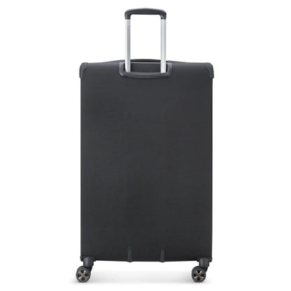 Delsey Helium DLX - Large Expandable Spinner - Black