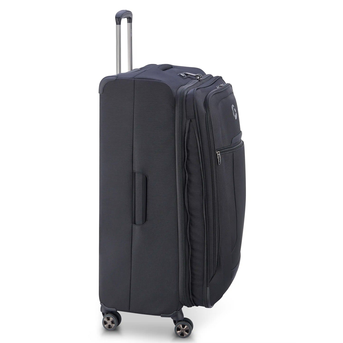 Delsey Helium DLX - Large Expandable Spinner - Black