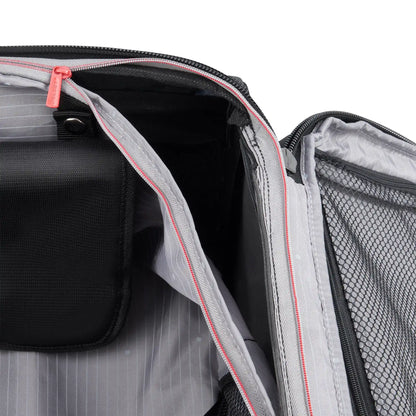 Delsey Helium DLX - Large Expandable Spinner - Black