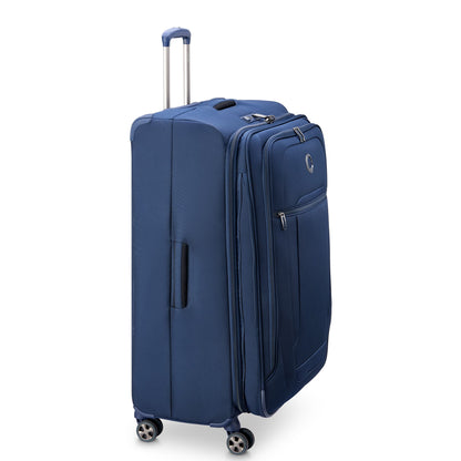 Delsey Helium DLX - Large Expandable Spinner - Navy