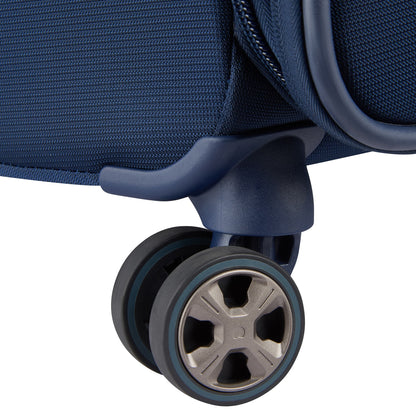 Delsey Helium DLX - Large Expandable Spinner - Navy