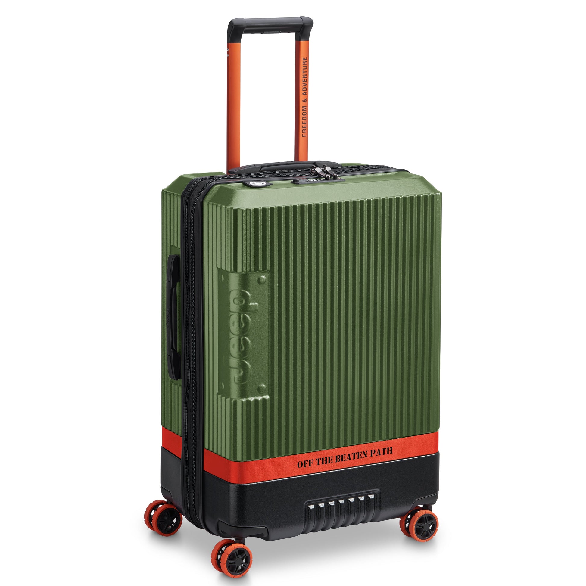 Delsey Jeep JH001A JH001A - Medium Expandable Spinner - Avocado