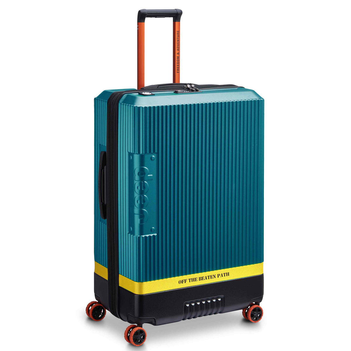 Delsey Jeep JH001A JH001A - Large Expandable Spinner - Teal
