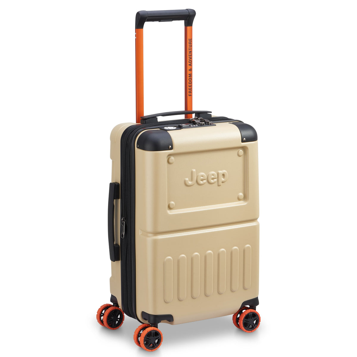 Delsey Jeep JH002B - Expandable Carry-On Spinner - Warm Sand