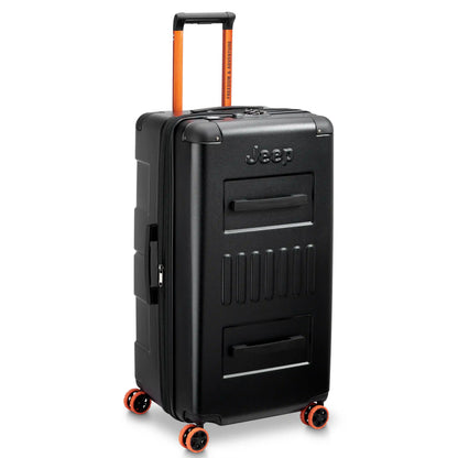 Delsey Jeep JH002B - Large Expandable Spinner Trunk - Black