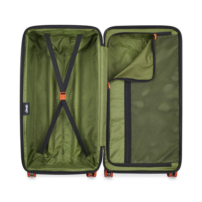 Delsey Jeep JH002B - Large Expandable Spinner Trunk - Warm Sand