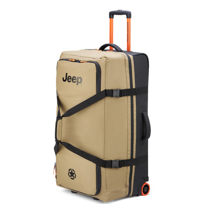 Delsey Jeep JS005A - Large Rolling Duffel Bag - Warm Sand