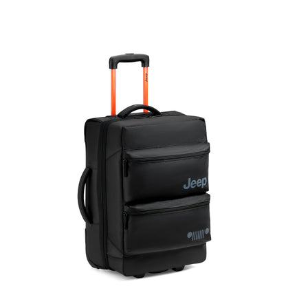 Delsey Jeep JS006B - Small Rolling Duffel Bag - Black