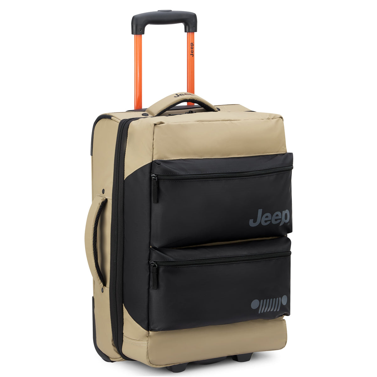 Delsey Jeep JS006B - Small Rolling Duffel Bag - Warm Sand