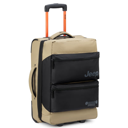Delsey Jeep JS006B - Small Rolling Duffel Bag - Warm Sand