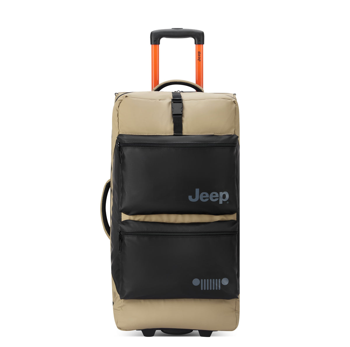 Delsey Jeep JS006B - Medium Rolling Duffel Bag - Warm Sand