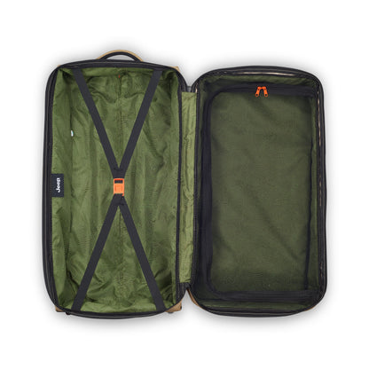 Delsey Jeep JS006B - Medium Rolling Duffel Bag - Elm Green