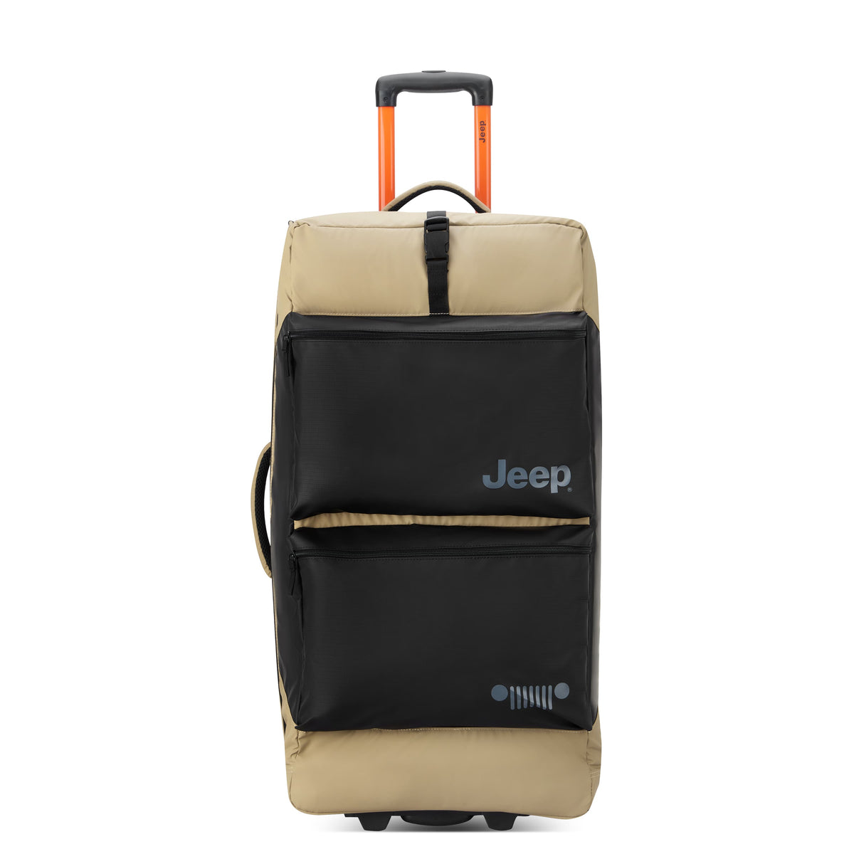 Delsey Jeep JS006B - Large Rolling Duffel Bag - Warm Sand