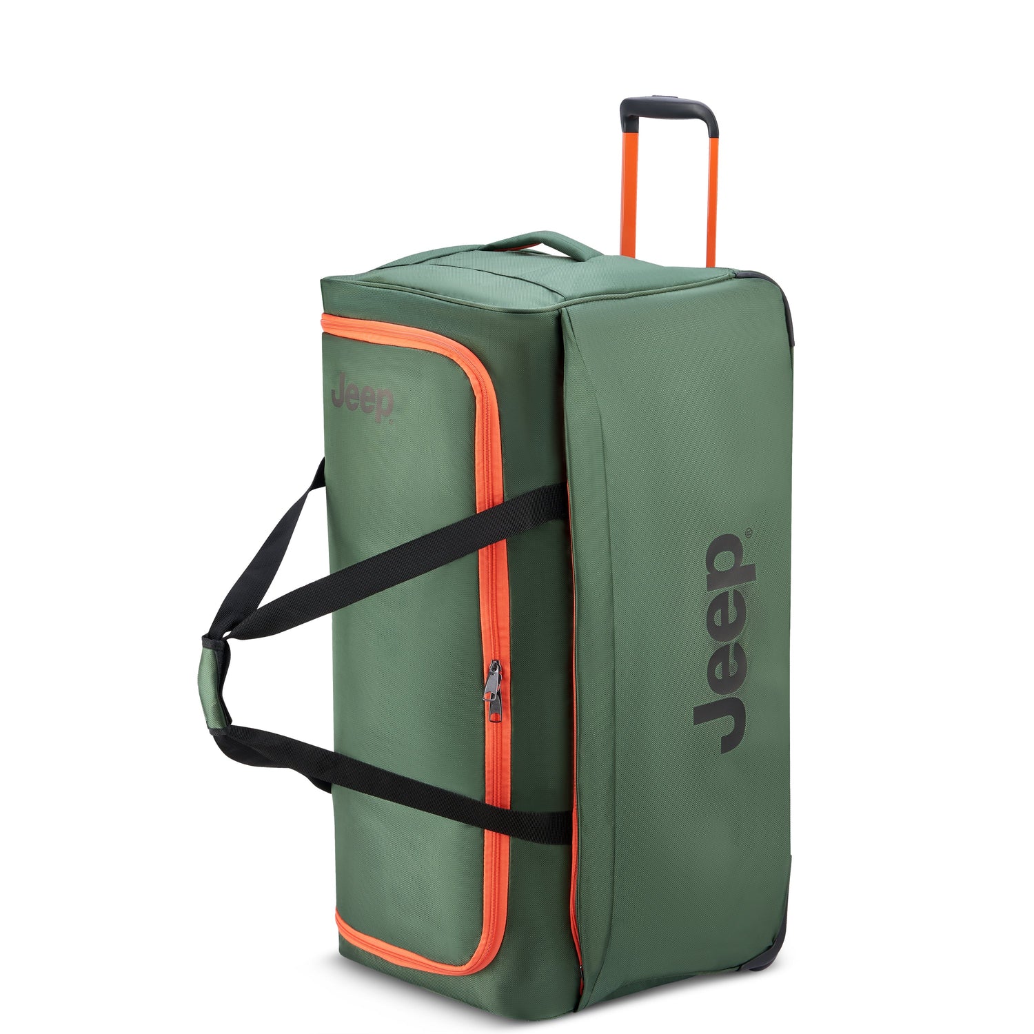 Delsey Jeep JS009D - Large Rolling Duffle Bag - Green