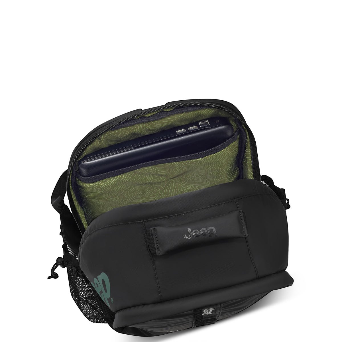 Delsey Jeep JS011B - Versatile Laptop Backpack - Black